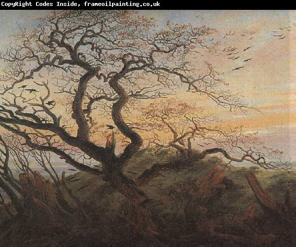 Caspar David Friedrich Tree with crows